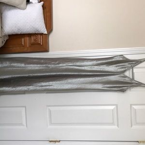 beautiful silver dress